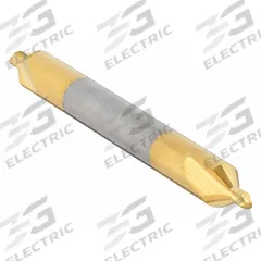 APPROVED VENDOR Center Drill: Plain Type, #1, 60°, 1 1/2 in Overall Lg, TiN Coated Carbide (MPN 300-001503). Key specifications — Brand: APPROVED VENDOR; End Type: Double End.