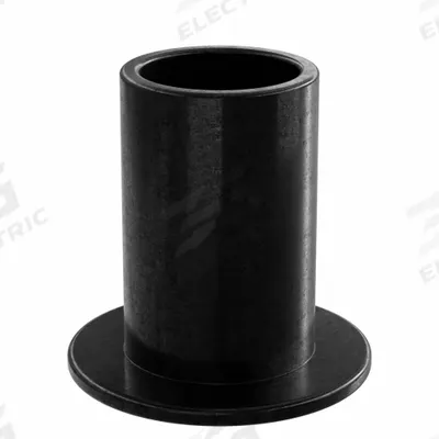 OILITE Flanged Sleeve Bearing: PEEK, 1/4 in Bore, 5/16 in OD, 1/2 in Overall Lg - Low-Friction Plastic Flanged Sleeve Bearings