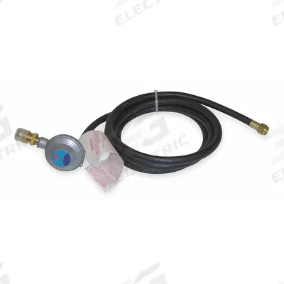 APPROVED VENDOR Portable Gas Heater Hose and Regulator Assembly: Portable Gas - Hoses & Regulators for Portable Gas Heaters