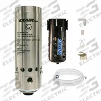 EXAIR Vortex Cooler Kit: NEMA 4, 40 scfm Max Flow Rate, 2,800 BtuH Cooling Capacity, 1/4 in FNPT (MPN ATEX4740). Key specifications — attr1314459: Continuous Operation; attr294757: EXAIR.