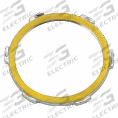 Sealing LockNut for Threaded RMC/IMC: 2 in Trade Size, Steel, Zinc Plated, IMC/RMC (MPN 1208). Key specifications — For Conduit Type: RMC; Brand: RACO.