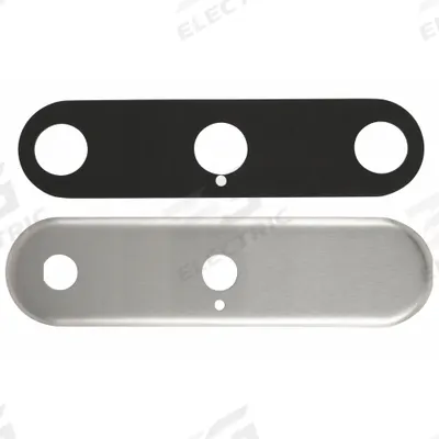 BESTCARE Escutcheon: For WH3376 Series, Stainless Steel, Unfinished Finish - Faucet Escutcheons