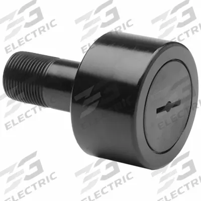 SMITH BEARING Cam Follower: 11/16 in Dia, Std, Bearing Steel, 1 Row, Open, Screwdriver Slot - General Purpose Stud Cam Followers
