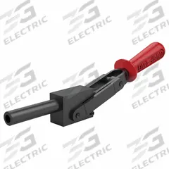 DE-STA-CO Straight-Line Action Clamp: Solid Base Mounting, Std Horizontal Handle, 3.24 in Arm Lg (MPN 5133-MB). Key specifications — attr668705: M12; attr668707: 220203-M; attr668201: DE-STA-CO.
