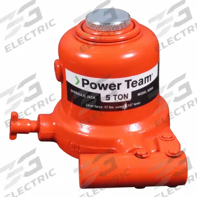 POWER TEAM Sidewinder Jack: Steel, Mechanical, 5 ton Load Capacity - Miniature Bottle Jacks for Parts Repair