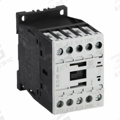 EATON Magnetic Contactor: Non-Reversing, 3 Poles, 3NO Contacts, 9 A - Non-Reversing IEC Contactors