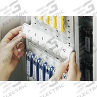 Key Holder: 24 Key Capacity, Plastic, Gray, 14 1/4 in Ht, 8 1/2 in Wd, 1 1/4 in Dp, Wall Mount (MPN 195610). Key specifications — Brand: DURABLE; Finish: Unfinished; Includes Key Tags: Includes Key Tags; Includes Mounting Hardware: Mounting Hardware Included; Color: Gray; Mounting Location: Wall; Material: Plastic.