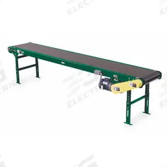 ASHLAND CONVEYOR Belt Conveyor: 18 in Belt Wd, 435 lb Max Load Capacity, 110V AC, 60 fpm Speed, PVC (MPN SB400 18B 11RE1/2A1 60TS M25). Key specifications — Voltage: 110V AC; Adjustable Speed: No; Manufacturer Part Number: SB400 18B 11RE1/2A1 60TS M25; Brand: ASHLAND CONVEYOR.