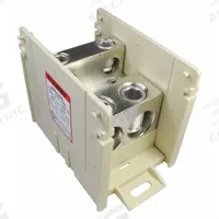 BURNDY Power Distribution Block: Open, Lug, Lug, 4 AWG – 500 kcmil For Line Side Wire Sizes (MPN BDBLCS6R1). Key specifications — attr1361688: DIN-Rail; attr1308686: BURNDY; attr1361672: Copper.