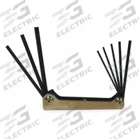 PROTO Hex Key Set: 1 - 5 Pieces, Folding, SAE, Std End, Long, 1 Pieces, Black Oxide, 8 Tips (MPN J4991). Key specifications — attr1205553: Not Tether Capable; attr1205554: PROTO; attr1205568: Black Oxide; attr1293176: 1 - 5 Pieces.