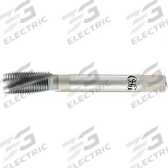 OSG Spiral Flute Tap: M3x0.5 Metric, D3 / 4H-6H, 3 Flute, Plug Chamfer, V Coated Powdered Metal (MPN 1316300208). Key specifications — attr1299826: D3 / 4H-6H.