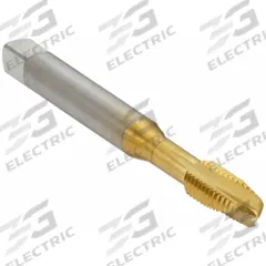 CHICAGO-LATROBE Spiral Point Tap: 1/4"-28 UNF, H3 / 2B, 3 Flute, Plug Chamfer (MPN 280405)