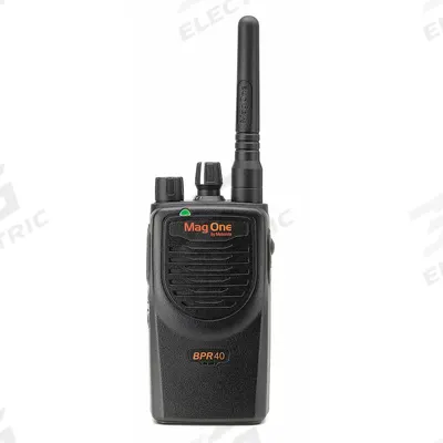MOTOROLA Handheld Two Way Radio: BPR40 Series, VHF, Analog, 5 W, 16 Channels, No Display - VHF Business Radios