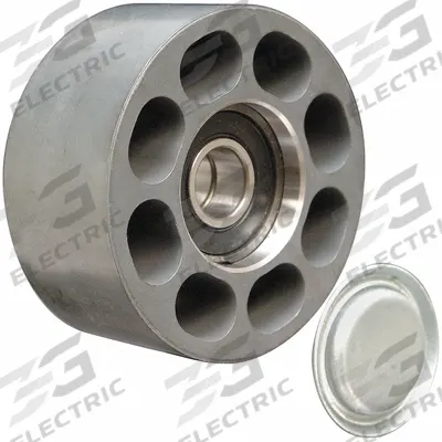 DAYCO Idler Pulley: Idler Pulley, 89106, Serpentine, Flat, Flangeless Flange - Flat Idler Pulleys for Vehicles