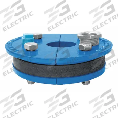 SIMMONS Well Seal: Cast Iron, 2 in Compatible Drop Pipe, 4 in Compatible Casing ID - Well Seals
