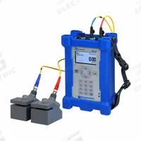 DYNASONICS Flow Meter: Flow Meter, Ultrasonic, Clamp-On, Water-Like Liquids, 48 in Connection Size (MPN D5-C-F2-AD-S-A-2-E-D). Key specifications — Brand: DYNASONICS; Voltage (Maximum): 240V AC; Accuracy: +/- 0.5%; For Pipe Size: 1/1 to 48 in.