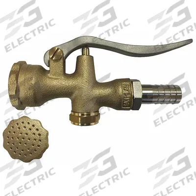 SANI-LAV Spray Nozzle: Brass, Bronze, 3/4 in Inlet Connection Size, GHT - Faucet Sprayer Heads & Valves