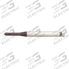 OSG Ball End Mill: Carbide, TiAlN Coated, 2 Flute, 1.2 mm Mill Dia, 1.2 mm LOC, 60 mm OAL (MPN HP419-0472)