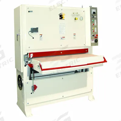 SAFETY SPEED Wide Belt Sander: 208/230V, Three-Phase, 20 hp, 50 A, 43 in Belt Wd - Wide Belt Sanding Machines