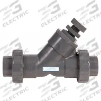 HAYWARD Spring Y Check Valve: Piston, Y-Style Valve Body, 1 1/4 in Pipe Size, True Union Socket, PVC (MPN SLC10125SEU). Key specifications — Brand: HAYWARD.