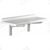 CAMSHELVING PREMIUM Wall Shelf Kit: Solid Shelf, 14 in x 36 in x 13 in, Gray (MPN EACSWS1436SK480). Key specifications — Color: Gray; Shelf Style: Solid; Includes Mounting Hardware: Yes; Brand: CAMSHELVING PREMIUM.