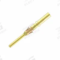 SOURIAU Crimp Contact: Machined, #16, Male, 20 to 16 AWG, Max 3.20 mm2 Insulator, Crimp, 750V, Gold (MPN RM16M23K). Key specifications — Connection Type: Crimp; Contact Size: #16; Product Packaging Form: Loose Contact; Wire Size (mm2): 0.5-1.5 mm2; Brand: SOURIAU; Pole Material: Copper Alloy; Wire Size: 20 to 16 AWG; Compatible with Series: SMS.