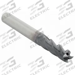WIDIA HANITA Square End Mill: Carbide, TiAlN Coated, 4 Flute, 5/32" Mill Dia, 9/16" LOC, 2" OAL (MPN I4S0156T056R)
