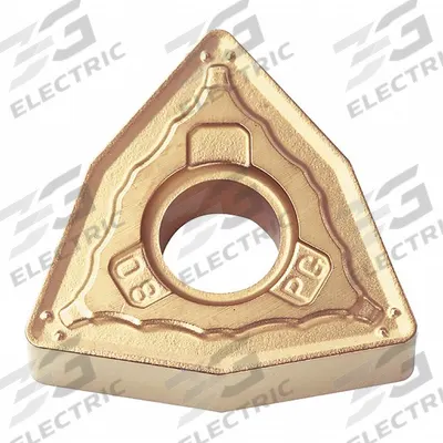 KYOCERA Turning Insert: WNMG433PG CA515 - Trigon (W) Indexable Turning Inserts