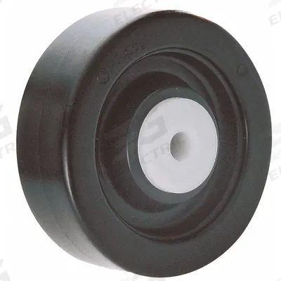 APPROVED VENDOR Caster Wheel: 4 in Wheel Dia., 1 1/4 in Wheel Wd, Polyolefin - Polyolefin Tread Wheels