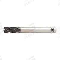 OSG Corner Radius End Mill: Carbide, TiAlN Coated, 4 Flute, 1/8" Mill Dia, 1/2" LOC, 0.015" Rad (MPN HP434-1251)