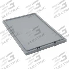 QUANTUM STORAGE SYSTEMS Lid: 20 7/8 in x 14 1/4 in, Gray, FDA Compliant, 9T496, SNT240 (MPN LID241GY). Key specifications — Compatible Tote - Grainger Part Number: 9T496; Compatible Tote - Manufacturer Model Number: SNT240; Brand: QUANTUM STORAGE SYSTEMS; Material: Plastic.