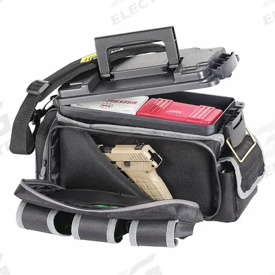 PLANO TACTICAL Range Ready Bag: 14 in Lg, 6 3/4 in Wd, 0 Pockets (Inside) - Range-Ready Bags