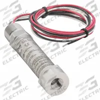 Pressure Transmitter, 1,000 psi (MPN E2FA5NF0215CFX03F1000#). Key specifications — Process Connection Type: NPT; Intrinsically Safe: Not Specified Intrinsically Safe; Housing Material: Stainless Steel; IP Rating: IP66; Electrical Connection: 1/2 in NPT Conduit with Cable; Series: E2F; NEMA Rating: 4X; Output: 1 to 5V DC.