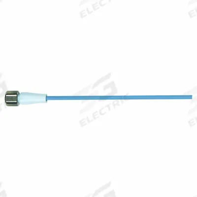 MURRELEKTRONIK Cordset: M12 Female Straight X Bare Wire, 5 Pins, Pastel Blue, TPE-S, 5 m Cable Lg - Single-Ended Cordsets with TPE Jacket for Food & Beverage Applications