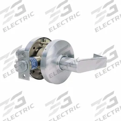 CAL-ROYAL Door Lever Lockset: Privacy Lever Locksets, Chrome