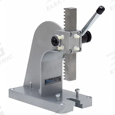 PANAVISE Arbor Press: 1/4 ton Force in Tons, 4 1/2 in Swing (In.), 3-3/4 x 7 in - Hand and Power Tools