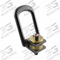 JERGENS Hoist Ring: Pivot/Swivel, w/Indicator, 2"-4 1/2, Max. 27,500 lb, Lifting/Side-Pulling (MPN 47539LC). Key specifications — Brand: JERGENS; Thread Size: 2"-4-1/2; Operation: Lifting.