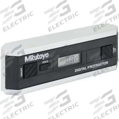 MITUTOYO Digital Protractor: -360°to 360°, +/-0.05° Accuracy, Aluminum - Digital Protractors