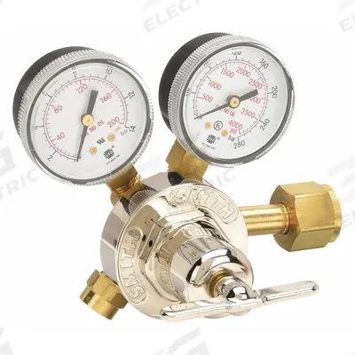 SMITH EQUIPMENT Gas Regulator: Single Stage, CGA 320 Inlet, 5/8"-18 F RH Outlet - Air & Inert Gas Regulators