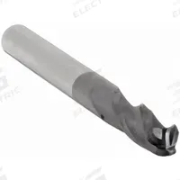 APPROVED VENDOR Ball End Mill: Carbide, AlTiN Coated, 3 Flute, 3/8" Mill Dia, 1" LOC, 2-1/2" OAL (MPN 222-001183)