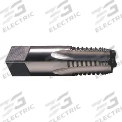 CLE-LINE Pipe and Conduit Thread Tap: 3/4"-14 NPT, 5 Flute, Semi-Bottoming Chamfer, High Speed Steel (MPN C64228)