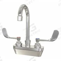 SANI-LAV Gooseneck Service Sink Faucet: Wall, Centerset, Cast Brass, Chrome, 0.5 gpm Flow Rate (MPN 27.5). Key specifications — Color/Finish: Chrome.
