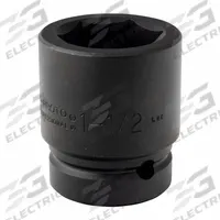 PROTO Impact Socket: 1 in Drive Size, SAE, 1 1/2 in Socket Size, 6-Point, Std, 2 5/8 in Overall Lg (MPN J10024). Key specifications — attr1215501: PROTO; attr1215515: Black Oxide; attr1215518: 1-1/2 in.