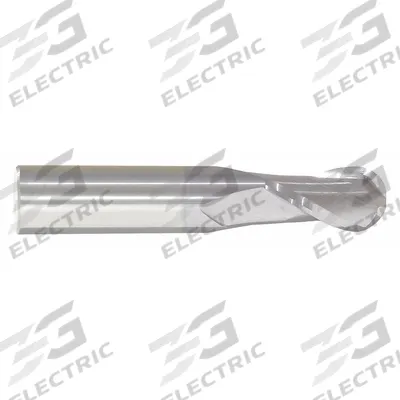 APPROVED VENDOR Ball End Mill: Carbide, TiCN Coated, 2 Flute, 5/16" Mill Dia, 13/16" LOC - General Purpose Carbide Ball End Mills