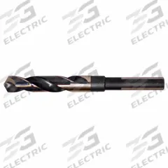 CLE-LINE Silver and Deming Drill: 1-9/32", 118° Split Point, Black & Gold HSS, 3-Flats Shank (MPN C27614). Key specifications — attr1235078: 1.2813.
