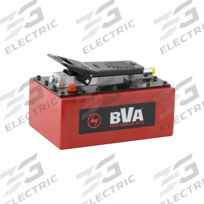 BVA HYDRAULICS Hydraulic Pump: 10,000 psi Max. Op Pressure, 1.99 gal Reservoir Capacity - Low-flow Air-Operated Hydraulic Pump Units