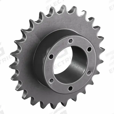 TRITAN Sprocket: For 80 Chain, 26 Teeth, 8.286 in Pitch Dia, 8.84 in Outside Dia - Size 80 Bushed-Bore Roller Chain Sprockets
