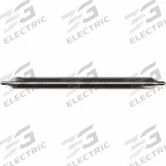 KEO Center Drill: Plain Type, #2, 60°, 6 in Overall Lg, TiN Coated Carbide (MPN 907-000-678). Key specifications — Brand: KEO; End Type: Double End.