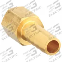 APPROVED VENDOR Barbed Hose Fitting: For 1/4 in Hose I.D., Hose Barb x NPT, Male x Female, Hex (MPN 707002-0402). Key specifications — Fitting Connection Type: Hose Barb x NPT; Fitting Gender: Male x Female; Nipple Grip Type: Hex; Brand: APPROVED VENDOR.
