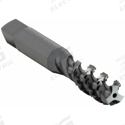 OSG Spiral Flute Tap: 3/8"-16 UNC, 2B, 3 Flute, Bottoming Chamfer - General Purpose Spiral-Flute Taps